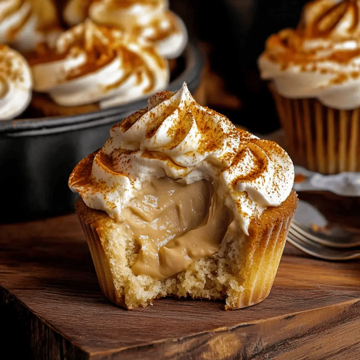 Butterbeer Cupcakes