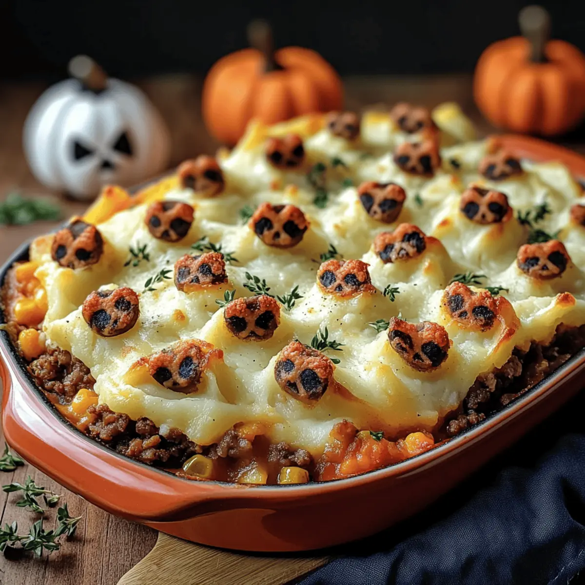 Spooky Shepherd’s Pie
