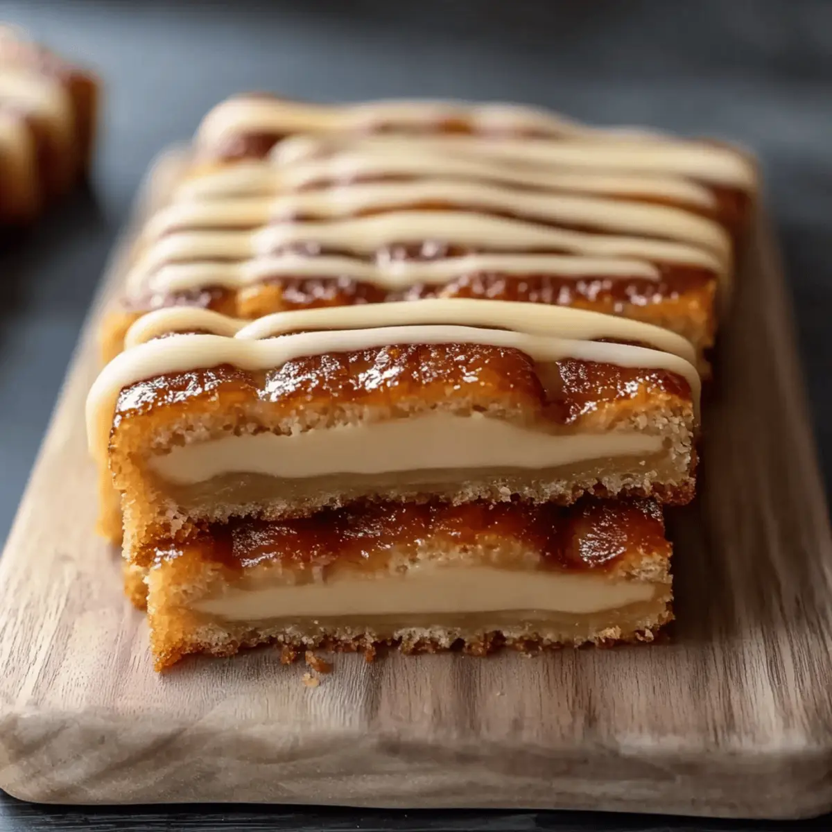 Cinnamon Roll Blondies