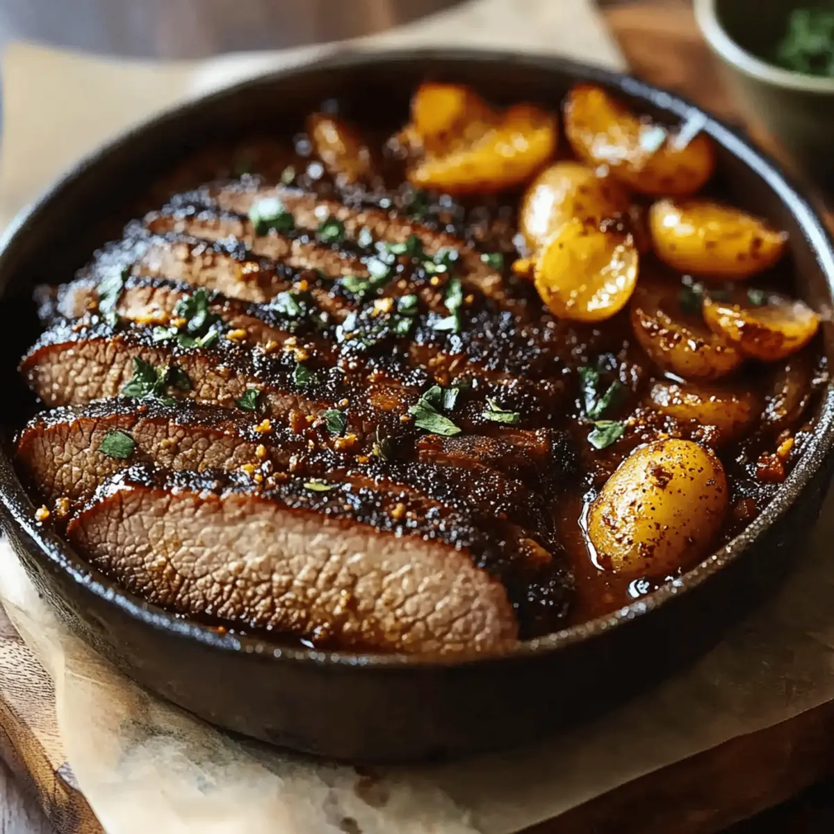 Texas-Style Brisket in the Oven