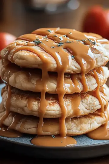 Caramel-Drizzled Apple Cinnamon Cookies