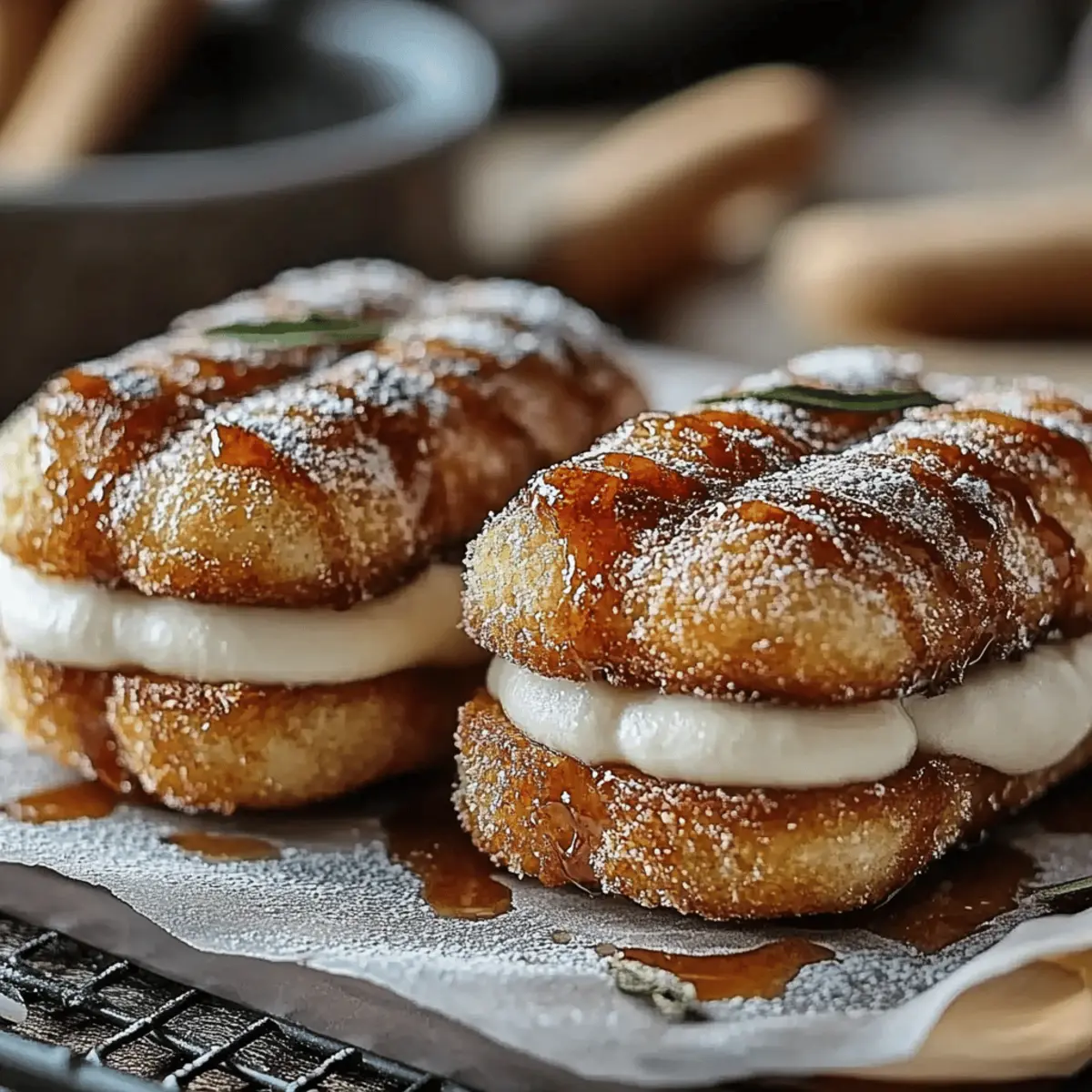 Apple Cider Whoopie Pie Cookies with Caramel