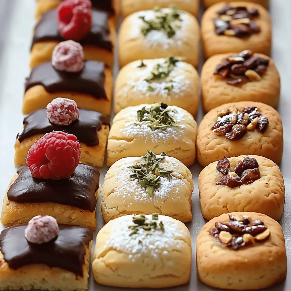 Three Cookies from One Dough
