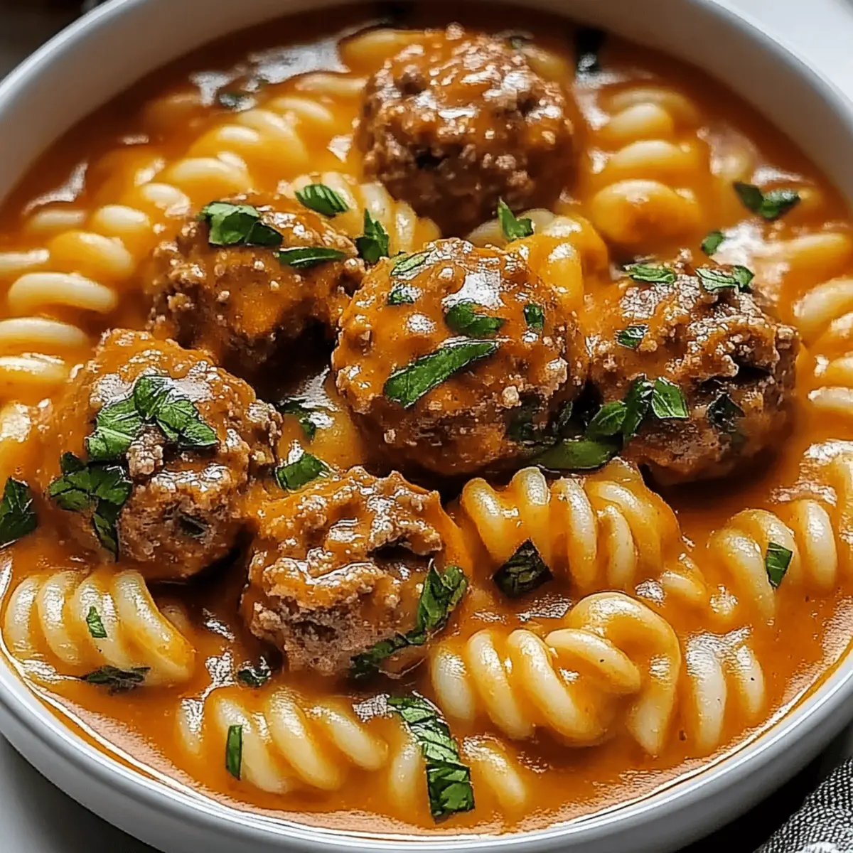 Italian Meatball Soup