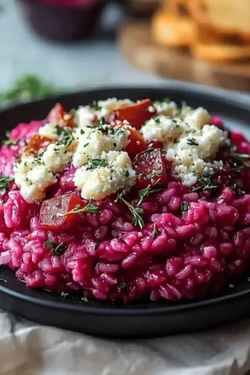 Beet Risotto