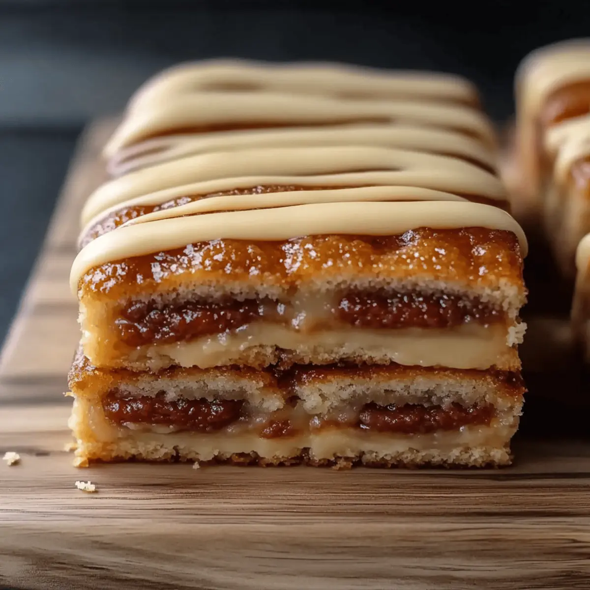 Cinnamon Roll Blondies