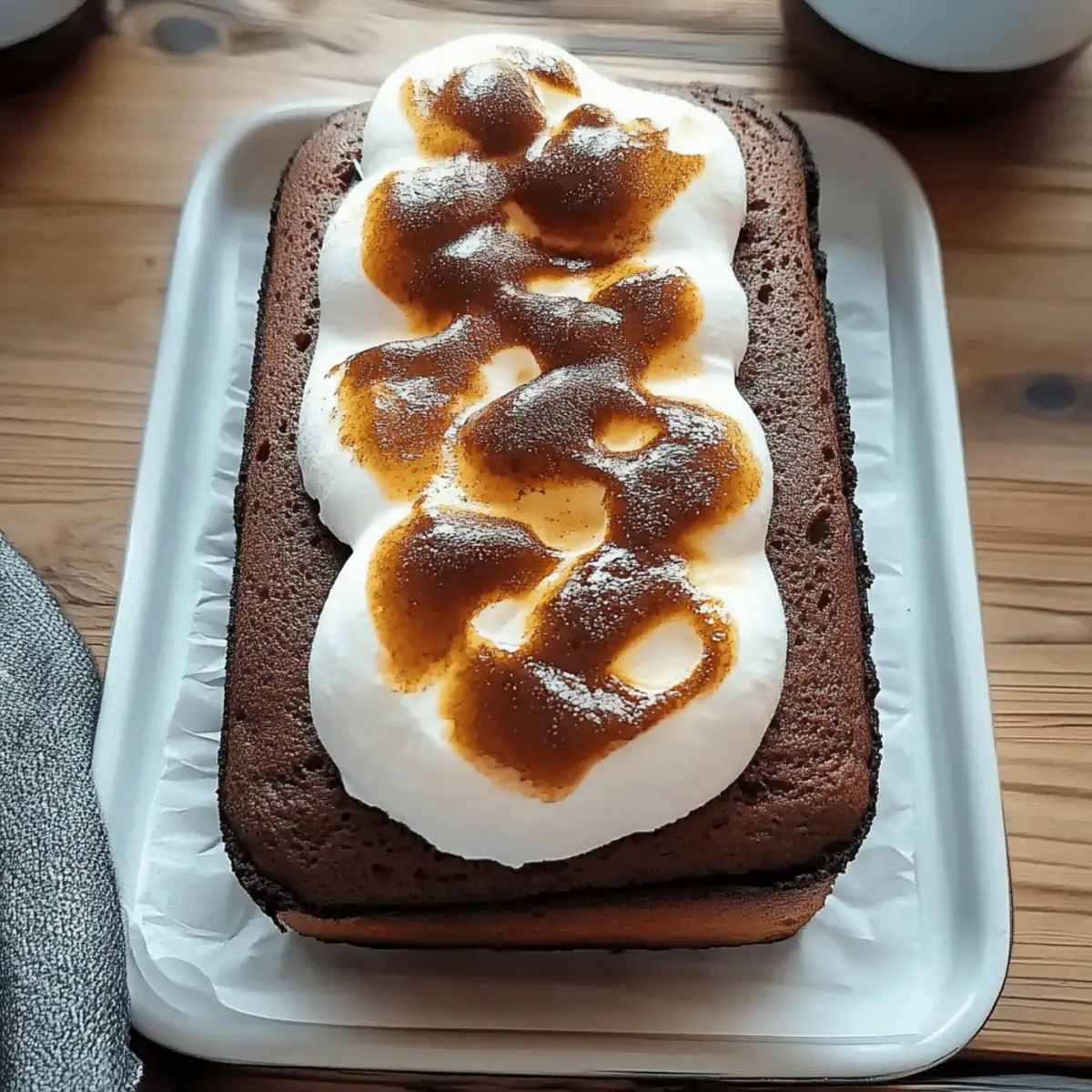 S’mores Loaf Cake