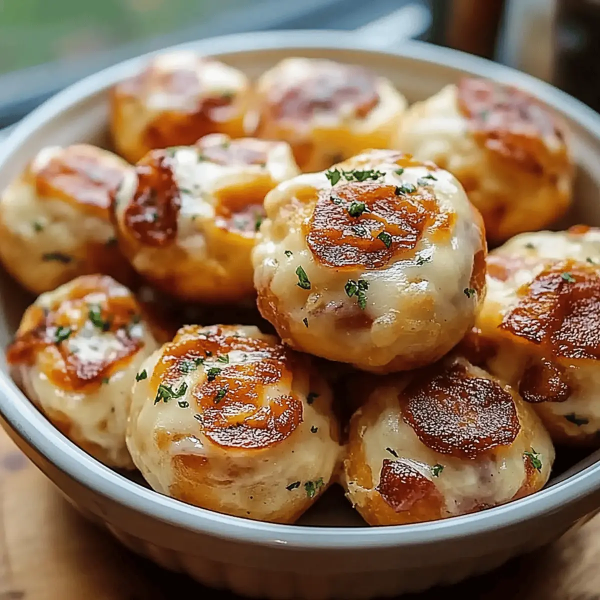 Beef Bacon & Cheddar Cheese Muffins