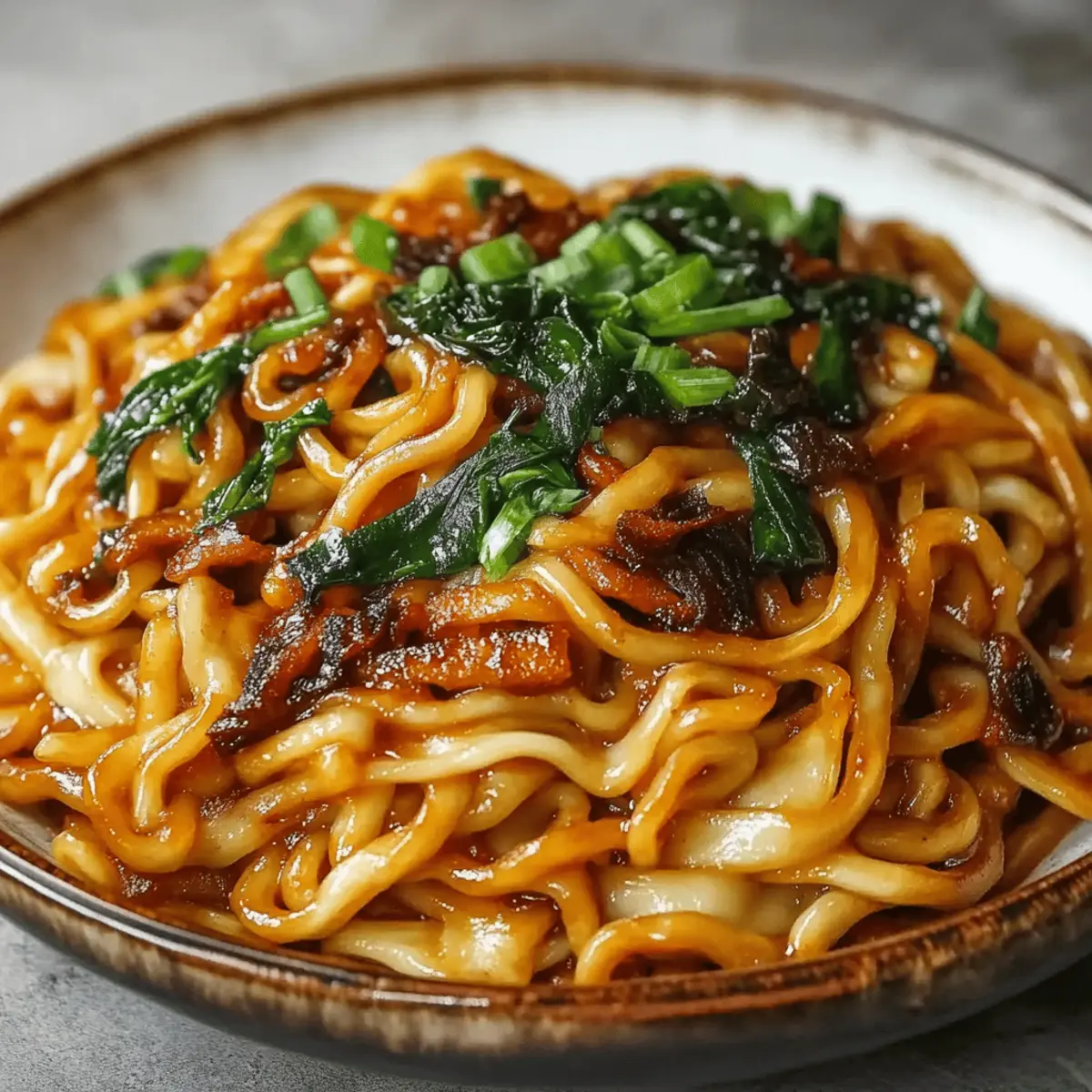 Shanghai Fried Noodles