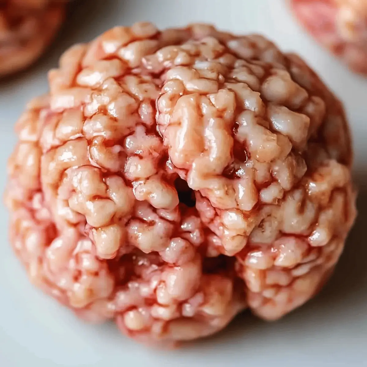 Marshmallow Rice Bubbles Halloween Brains