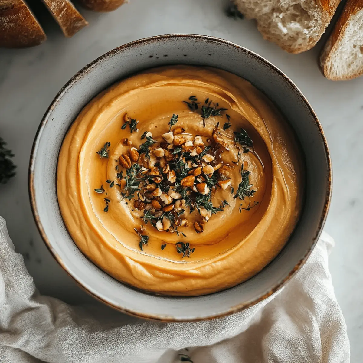 Pumpkin Whipped Feta Dip