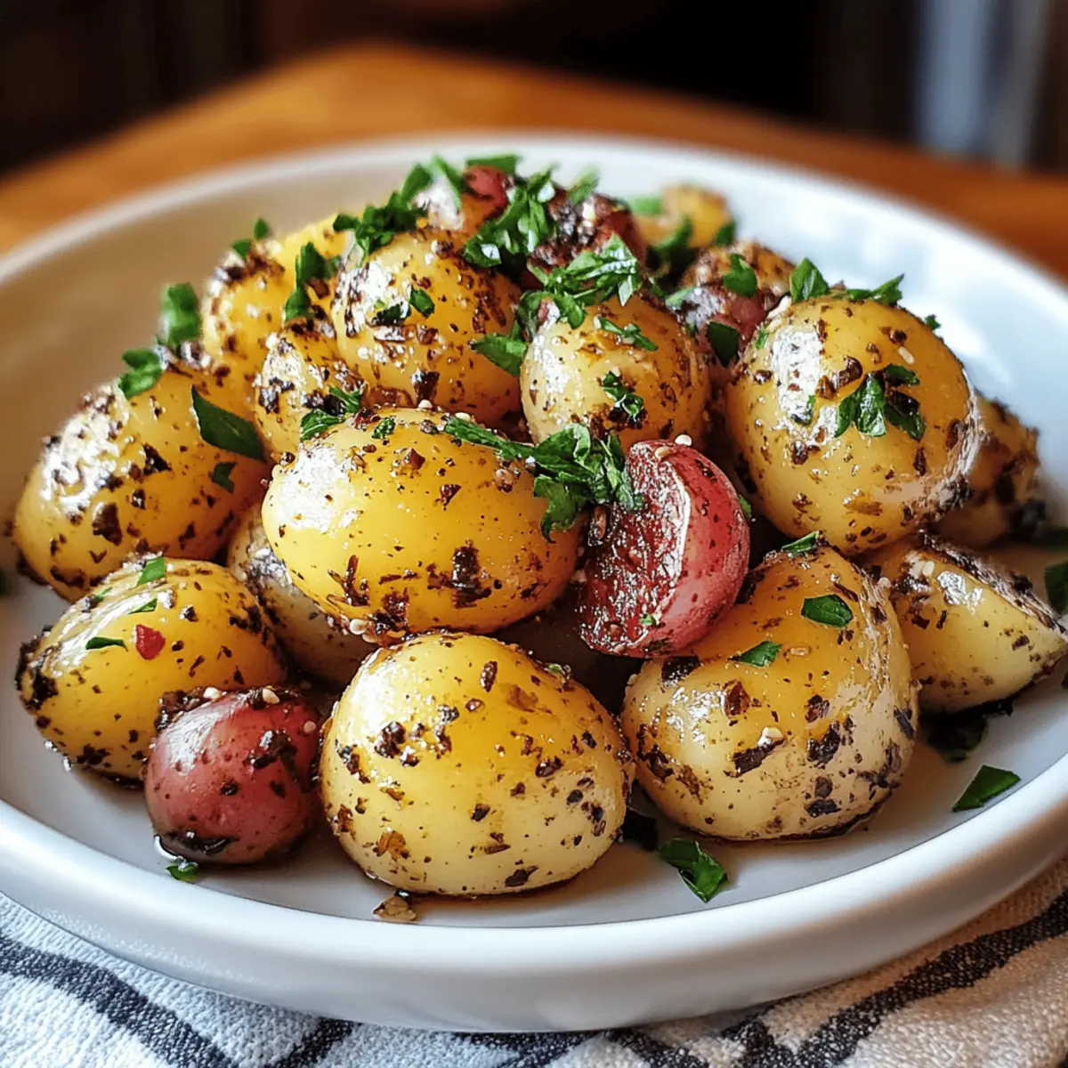 Honey Mustard Potatoes