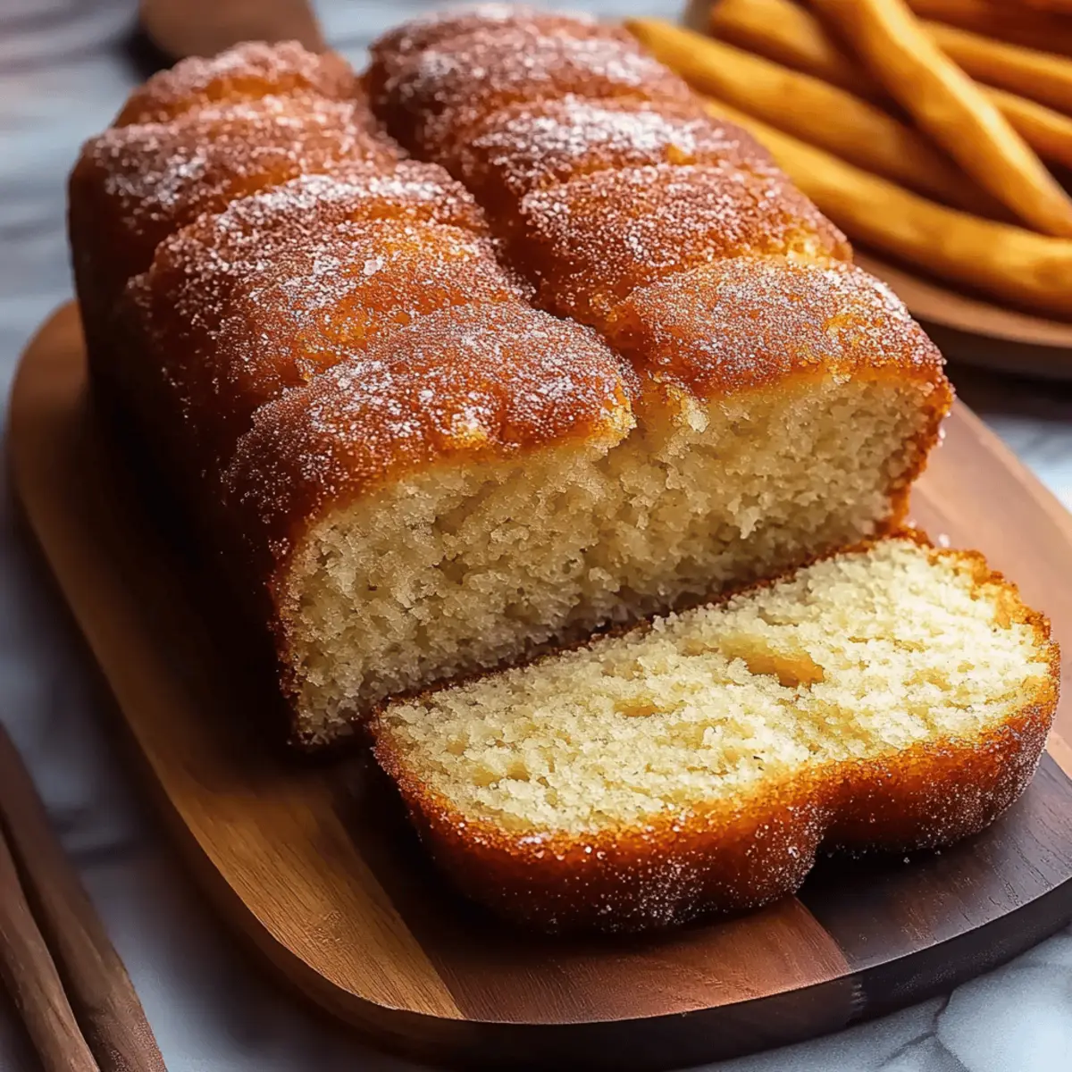 Cinnamon Sugar Donut Bread