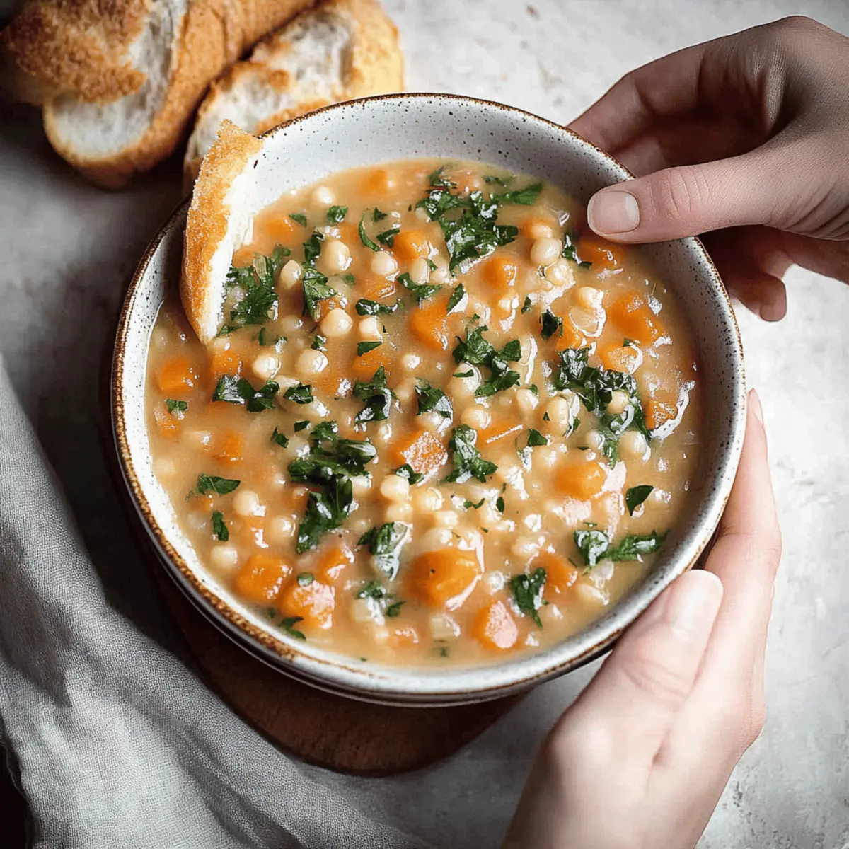 White Bean Soup with Kale