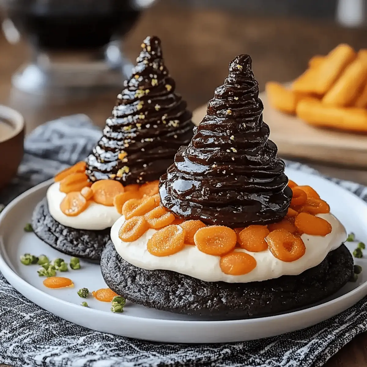 Oreo Witch Hat Cookies