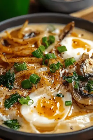 Creamy Miso Udon Soup
