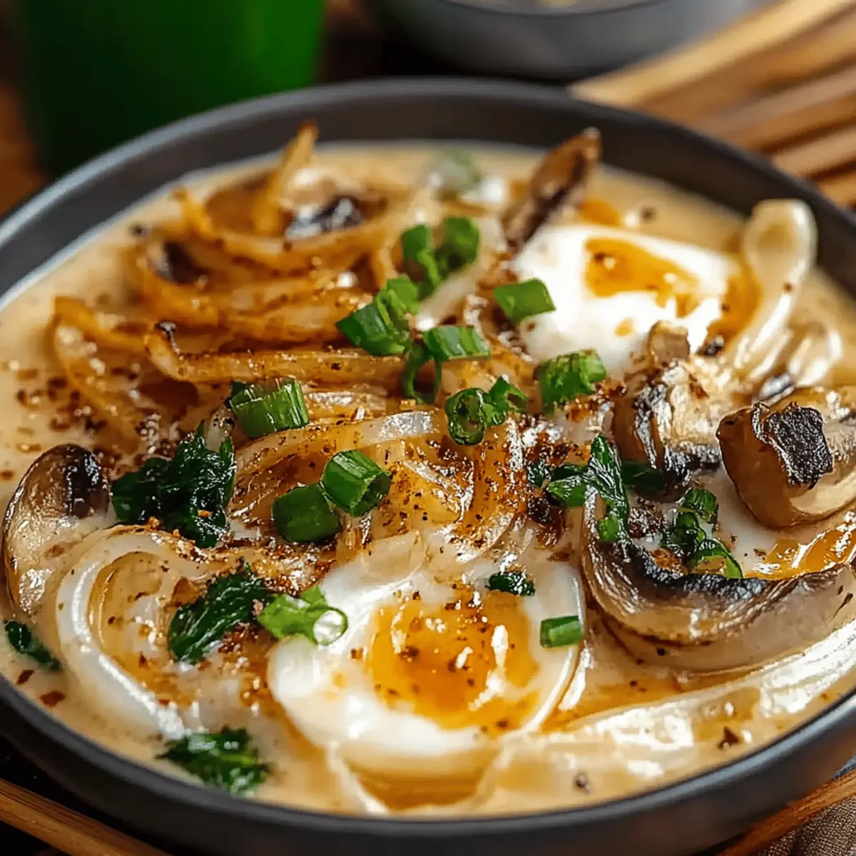 Creamy Miso Udon Soup