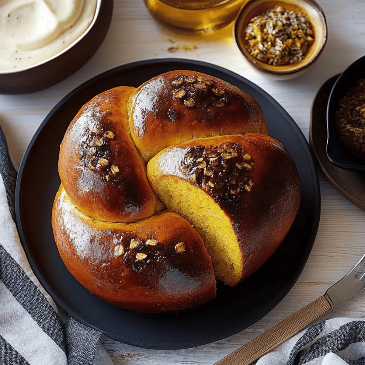 Pumpkin Challah