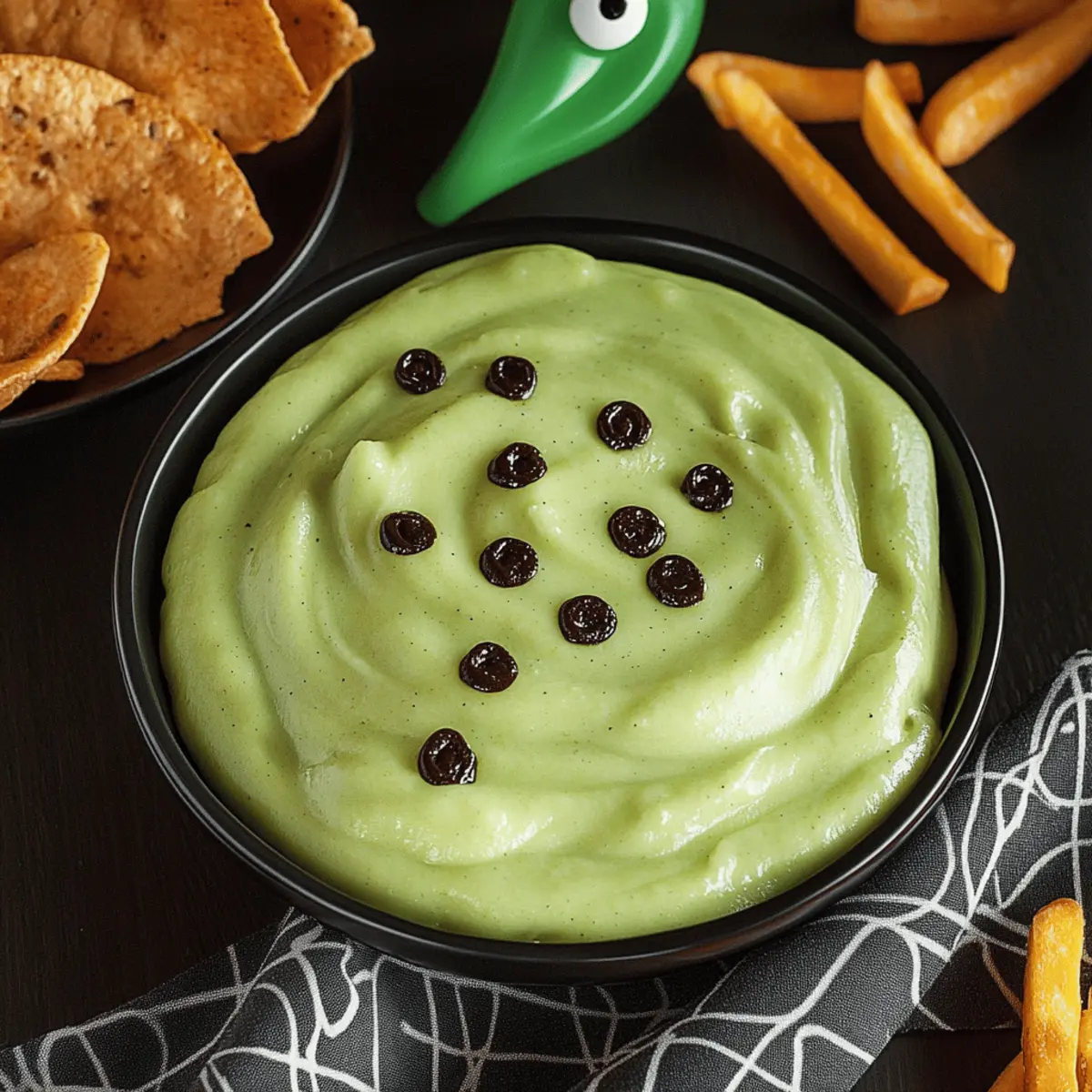 Witch’s Brew Salsa Verde & Cream Dip