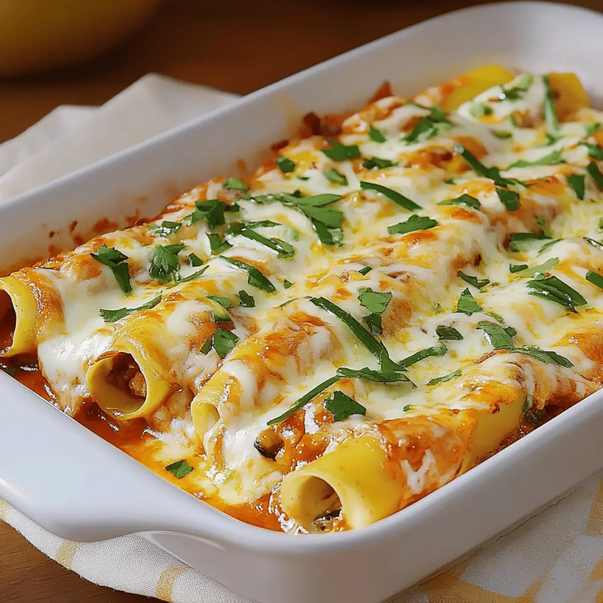 Zucchini Enchiladas