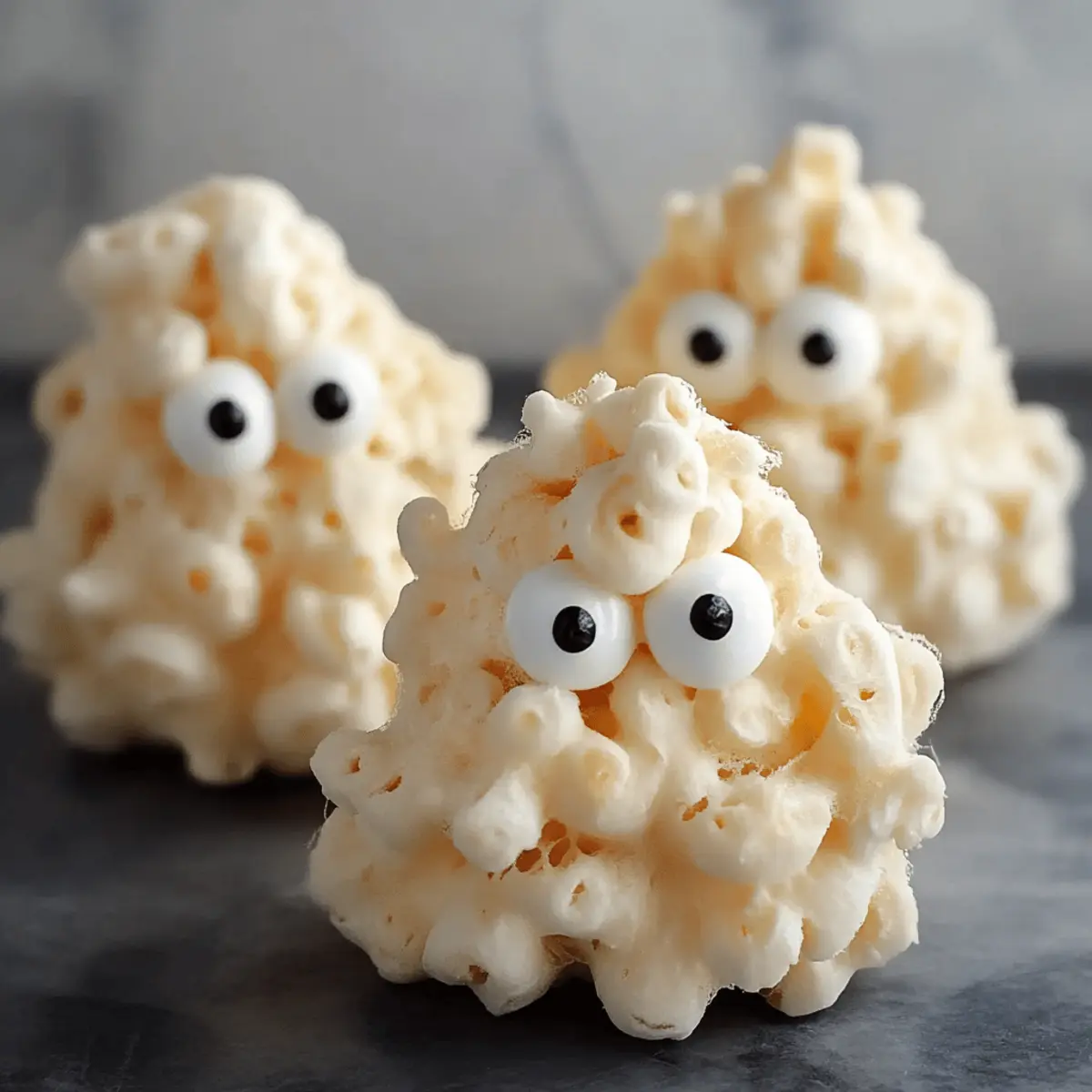 Ghost Popcorn Balls