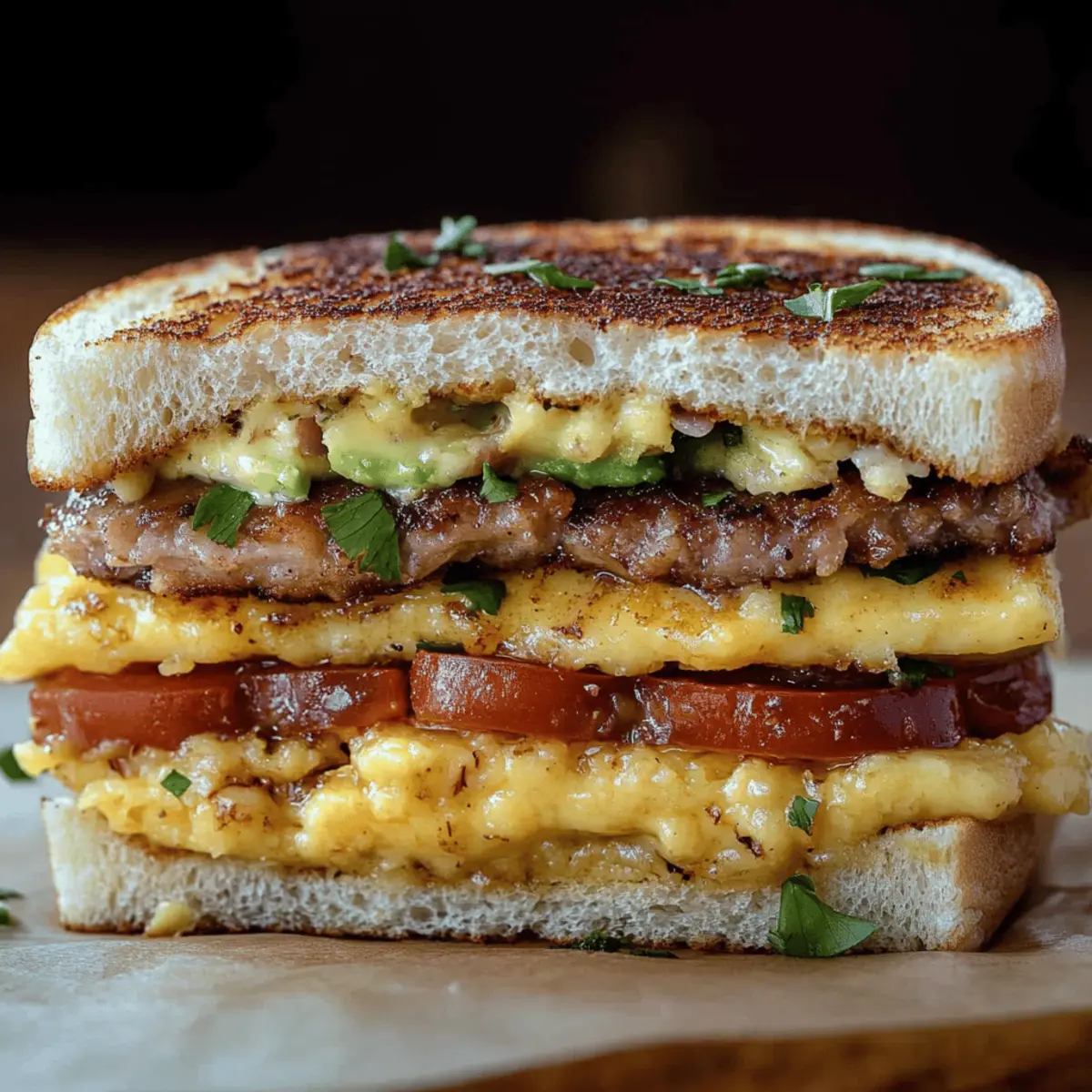 Breakfast Club Sandwich