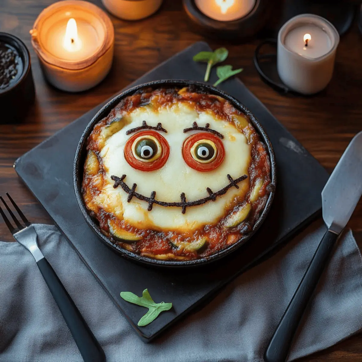 Monster Mash Pizza Dip
