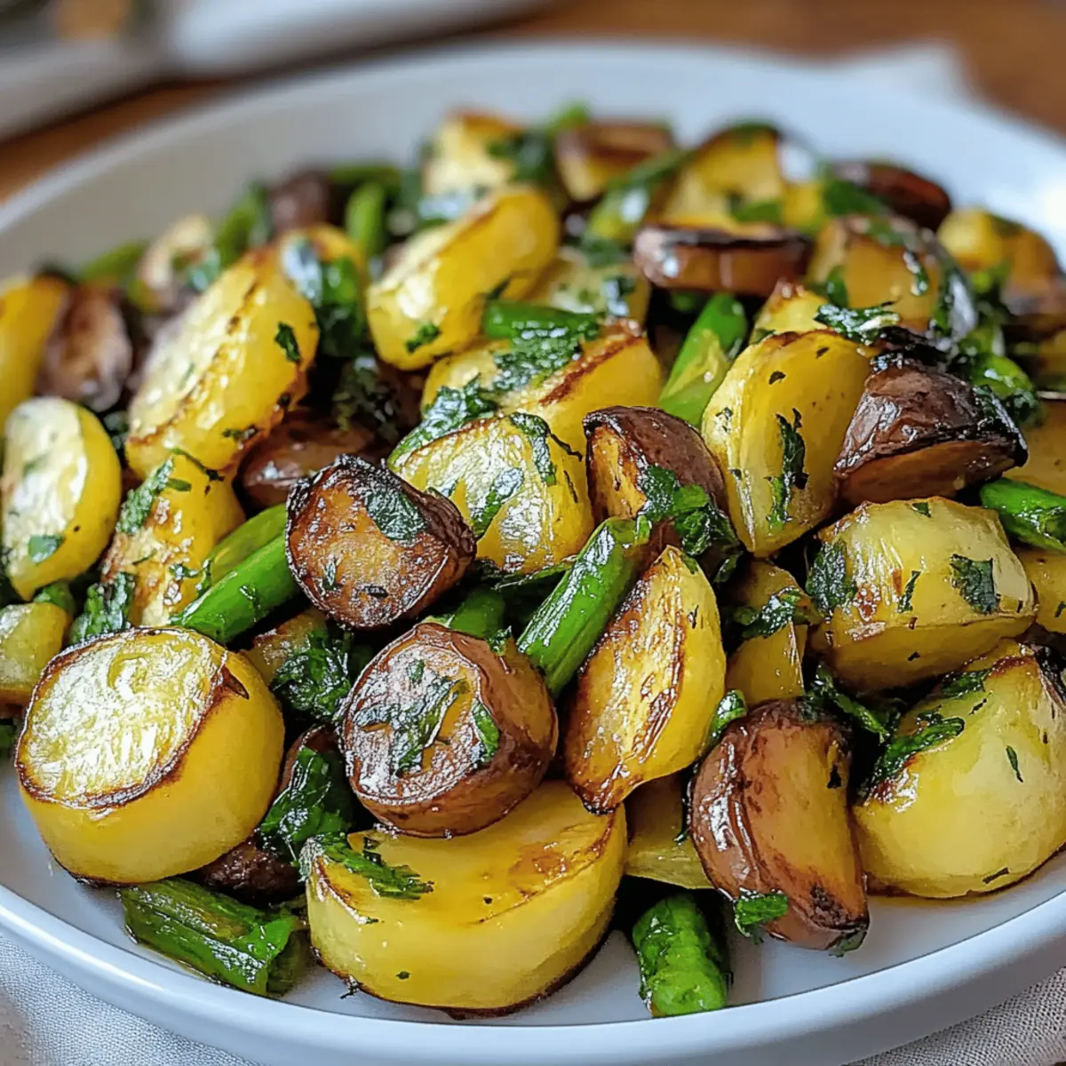 Flavorful Asparagus with Zucchini and Squash