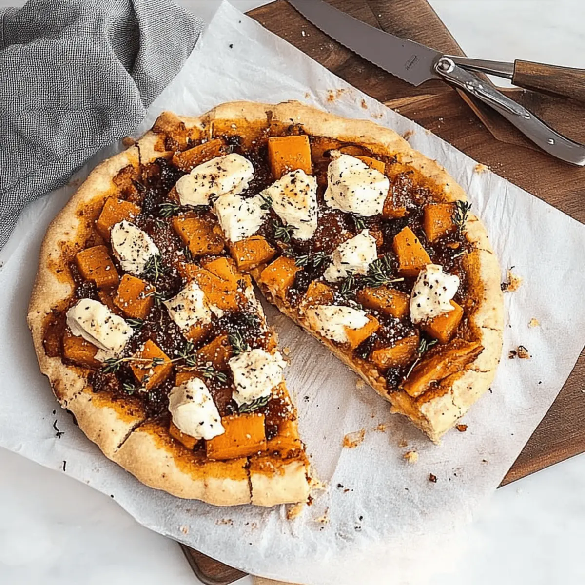 Butternut Squash Galette