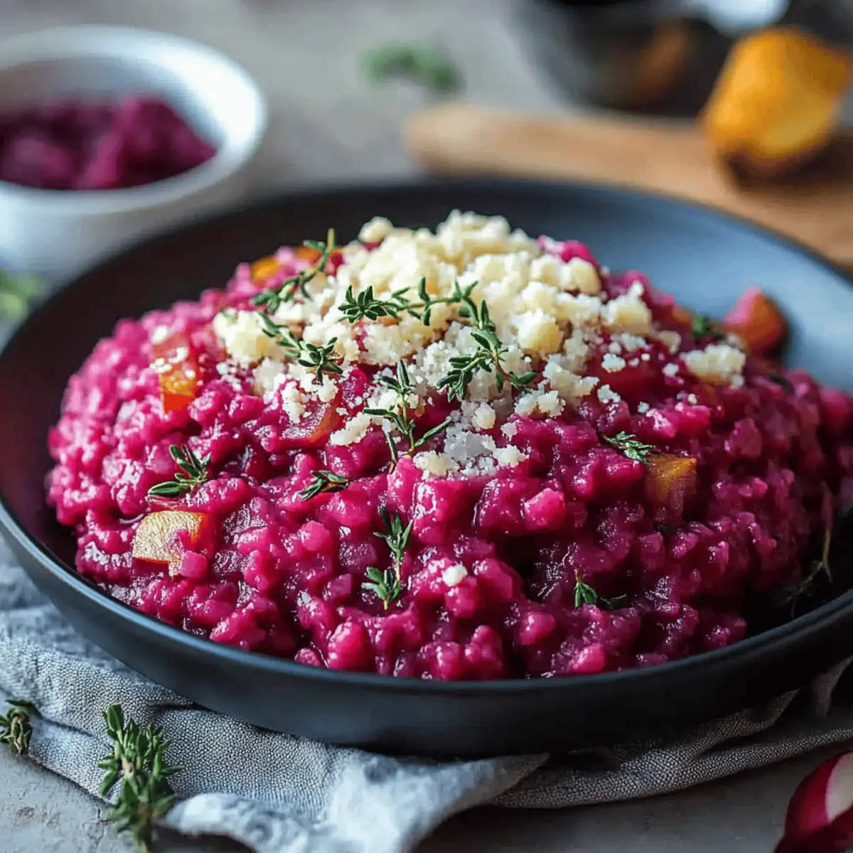 Beet Risotto