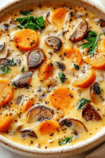 Cozy Autumn Wild Rice Soup