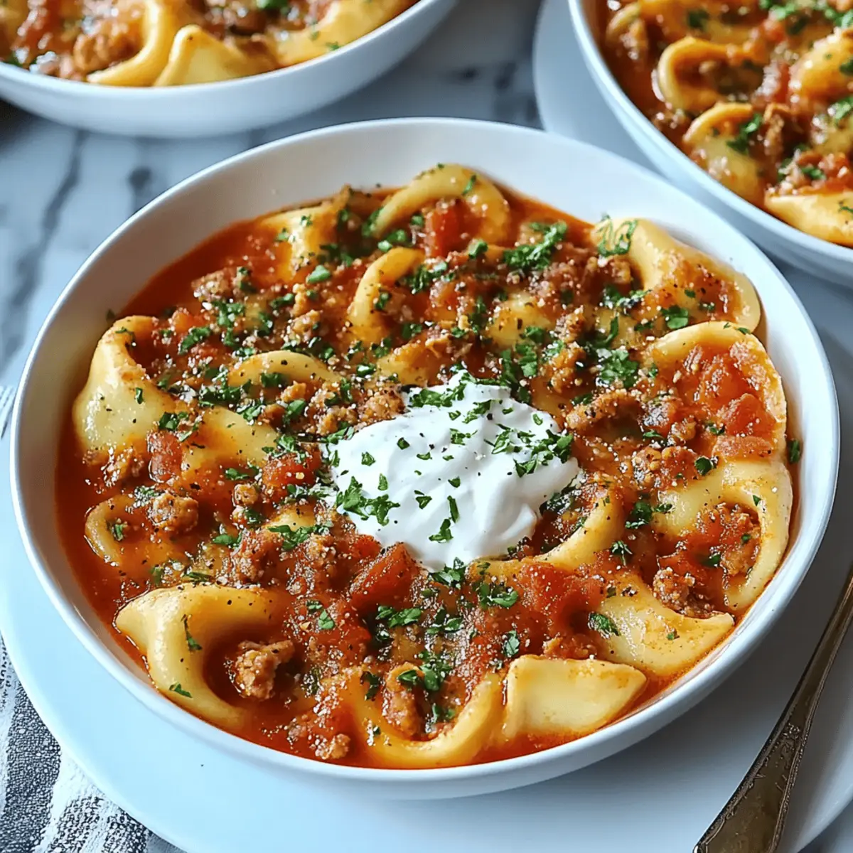 Slow Cooker Lasagna Soup