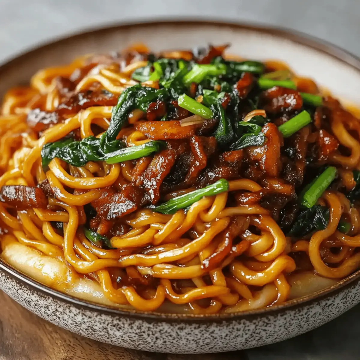 Shanghai Fried Noodles
