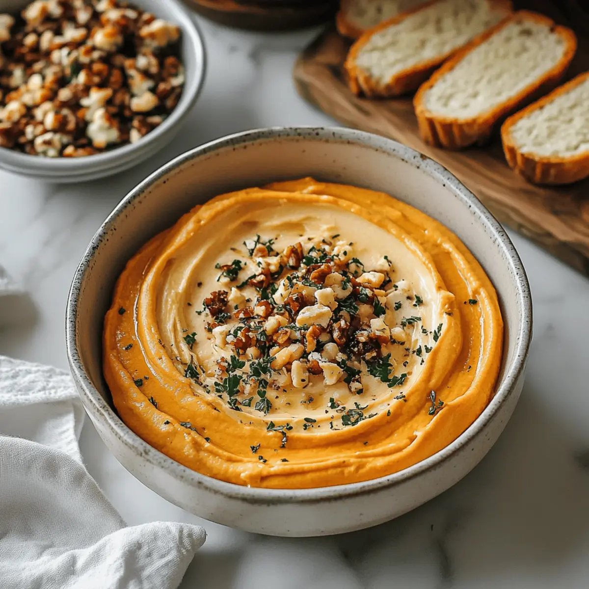Pumpkin Whipped Feta Dip