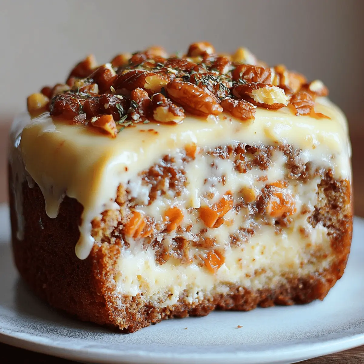 Carrot Cake Cheesecake