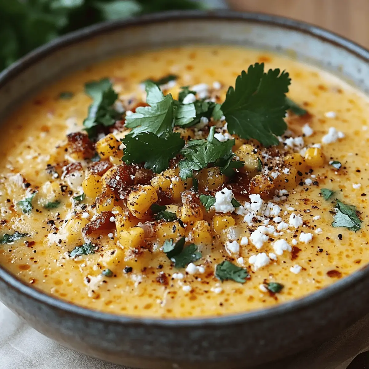 Mexican Street Corn Soup