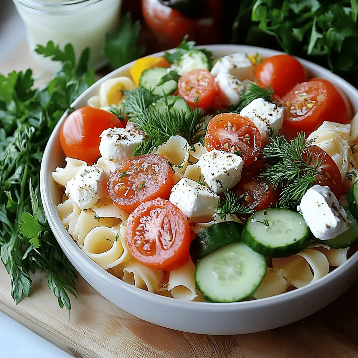 Layered Pasta Salad
