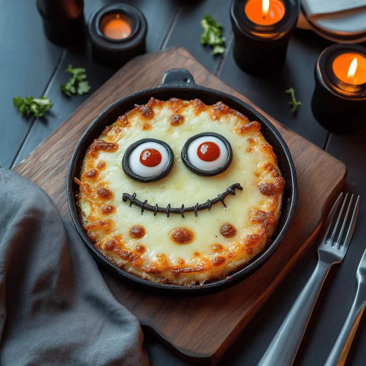 Monster Mash Pizza Dip