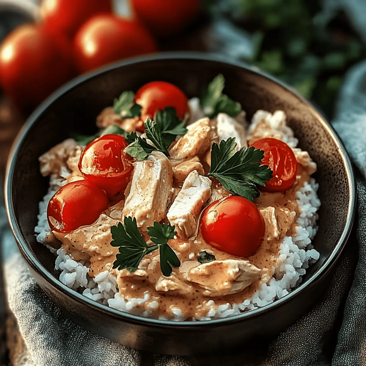 Coconut Chicken Rice Bowl