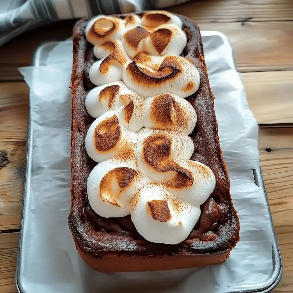 S’mores Loaf Cake