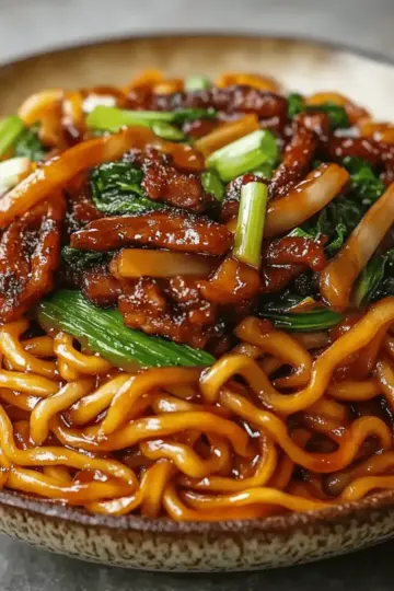 Shanghai Fried Noodles
