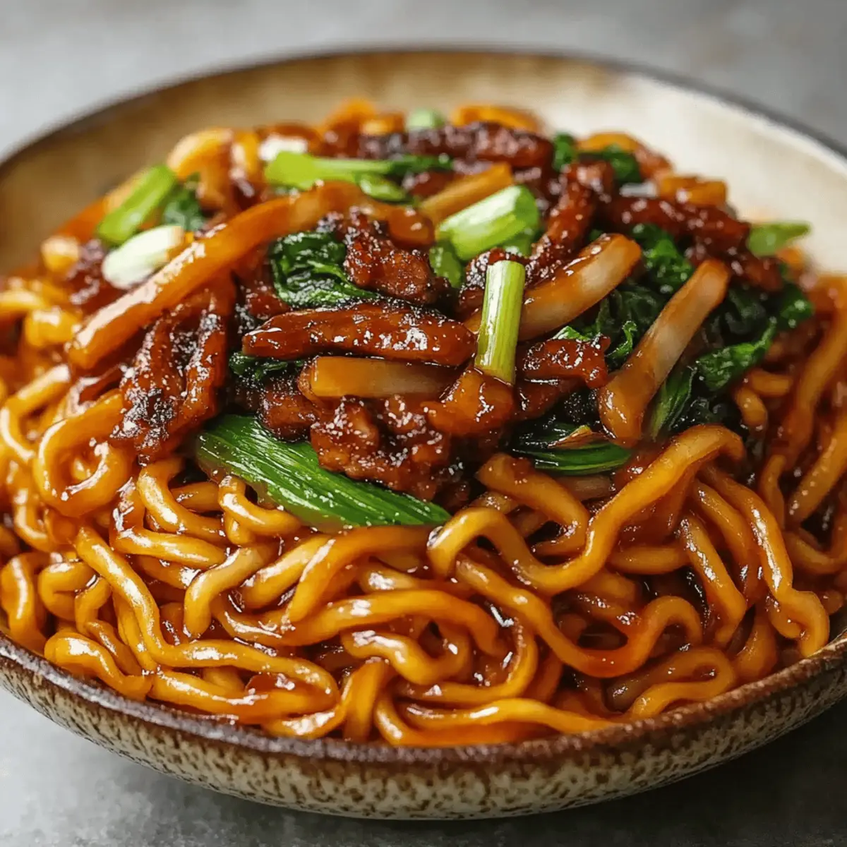 Shanghai Fried Noodles