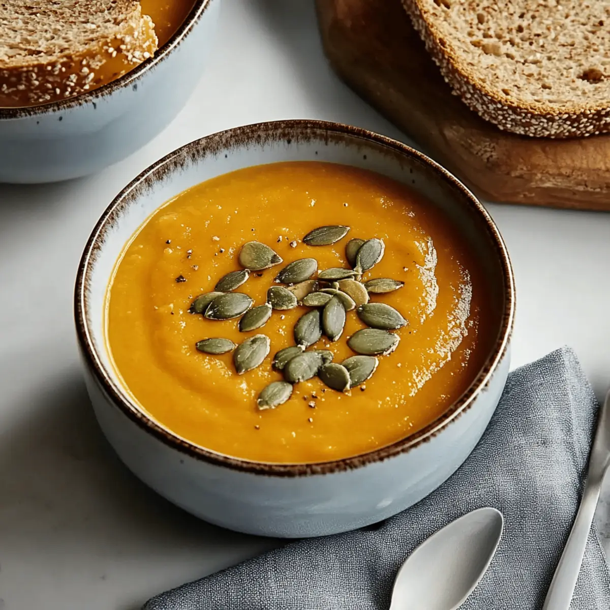 Pumpkin Soup with Canned Pumpkin