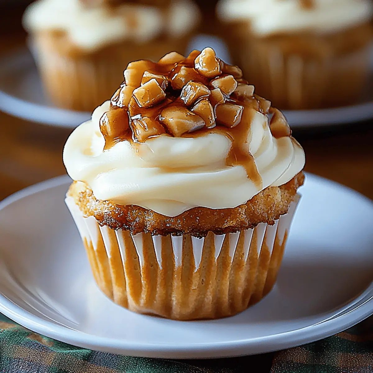 Apple Pie Cupcakes