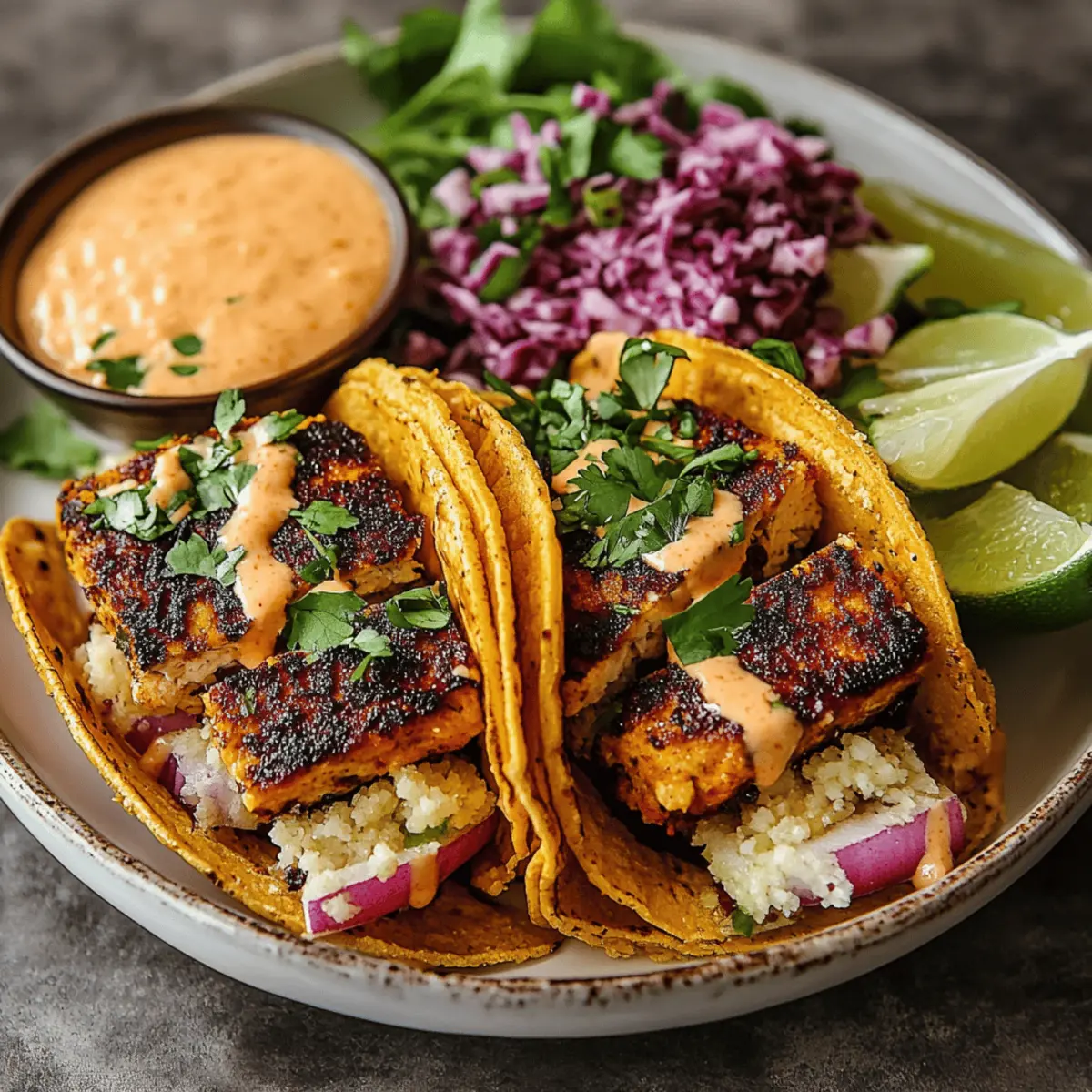 Blackened Fish Tacos