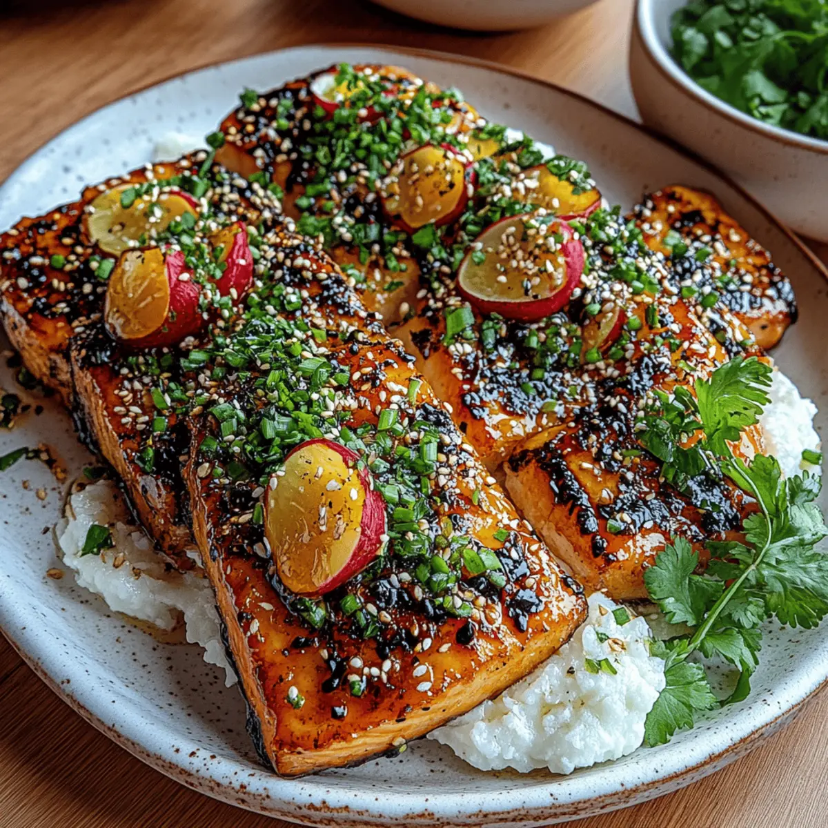 Broiled Miso Salmon