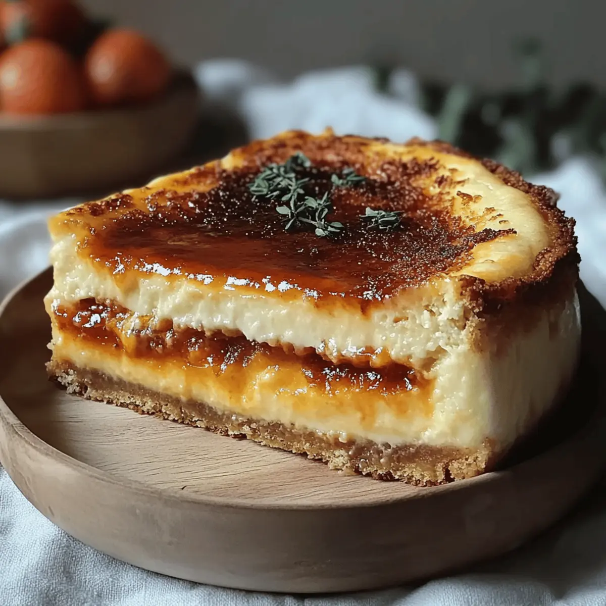 Crème Brûlée Cheesecake