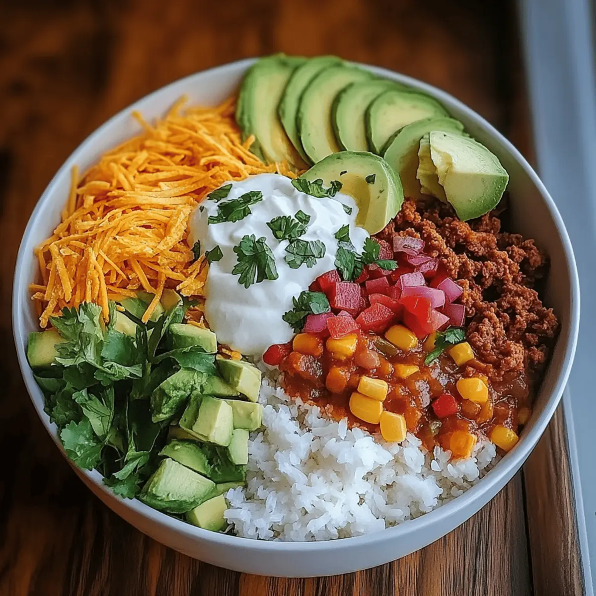 Taco Rice Bowl