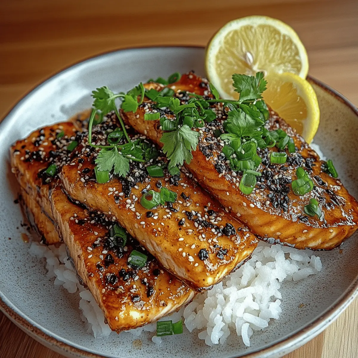 Broiled Miso Salmon