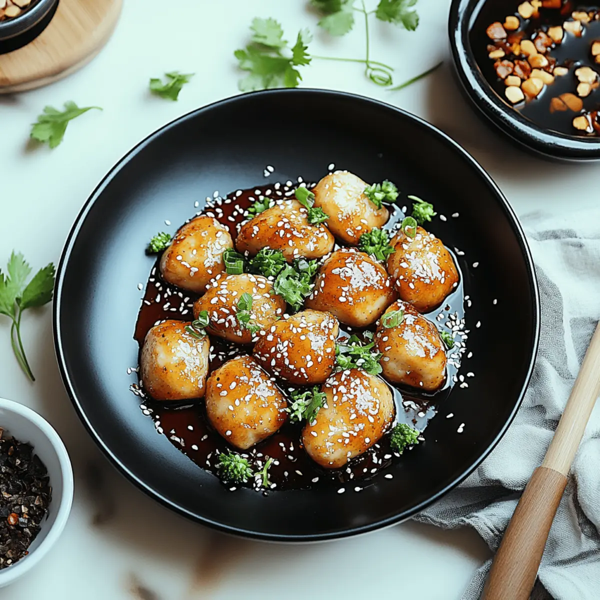 Crispy Chinese Honey Garlic Chicken